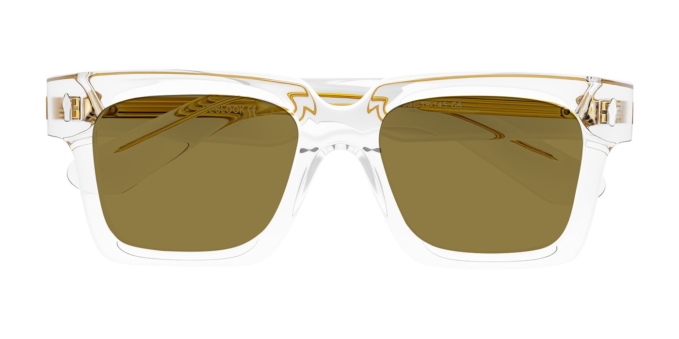 Phamn - Clear Polarized Sunglasses