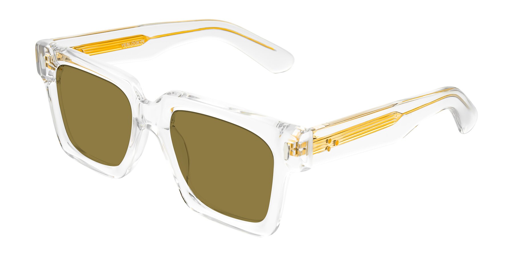 Angle of Phamn in Clear with Brown Polarized Lenses