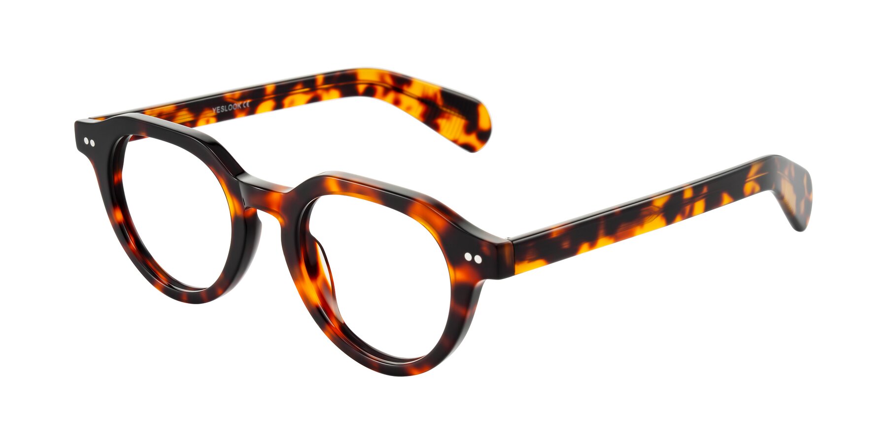 Angle of Rohamn in Tortoise with Clear Blue Light Blocking Lenses