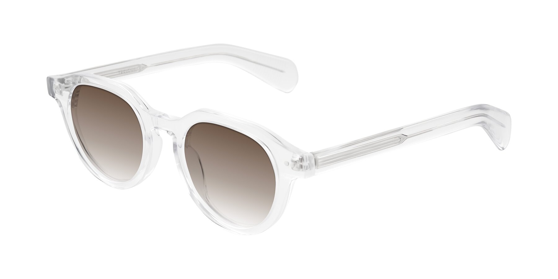 Angle of Rohamn in Clear with Brown Gradient Lenses