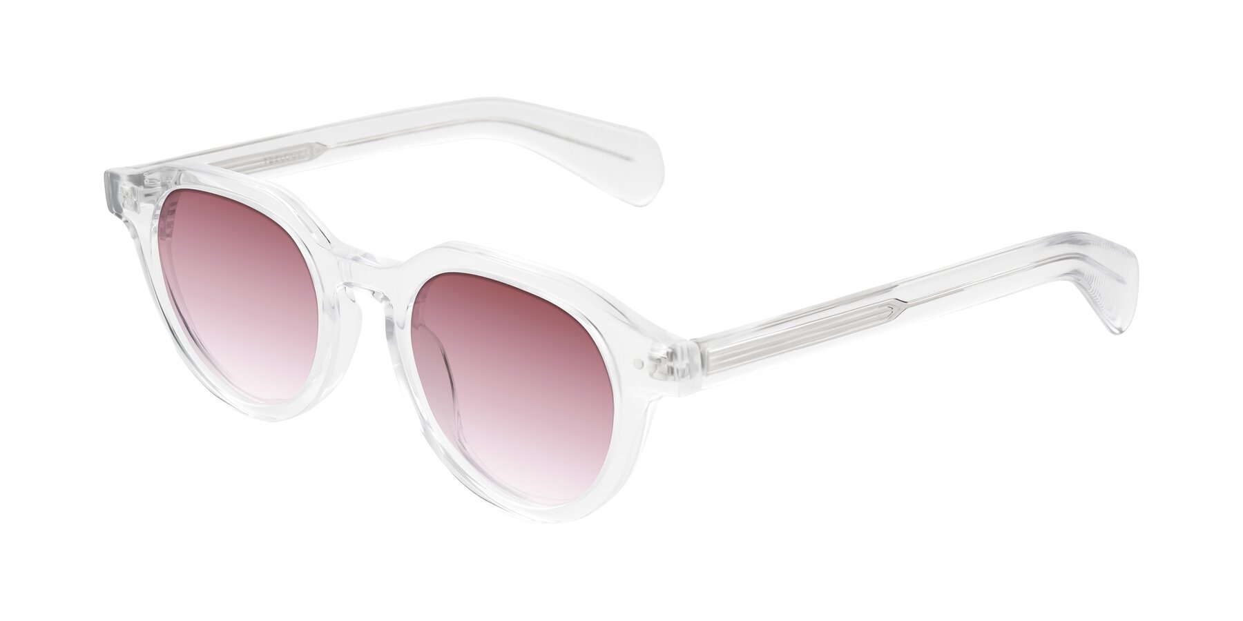Angle of Rohamn in Clear with Garnet Gradient Lenses