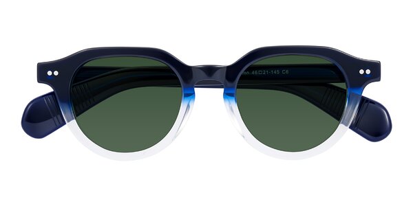 Front of Rohamn in Navy Blue/Clear