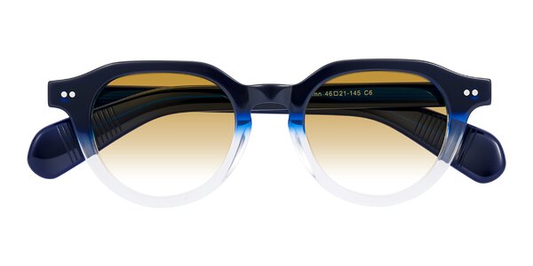 Front of Rohamn in Navy Blue/Clear