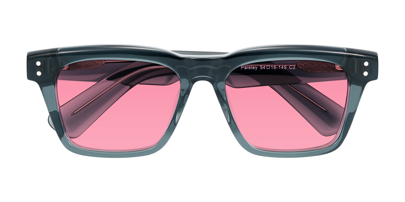 Paisley - Translucent Gray Tinted Sunglasses