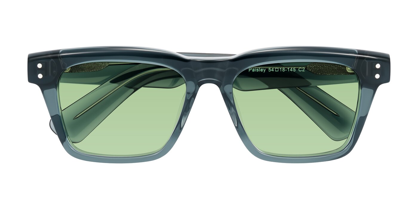 Paisley - Translucent Gray Tinted Sunglasses