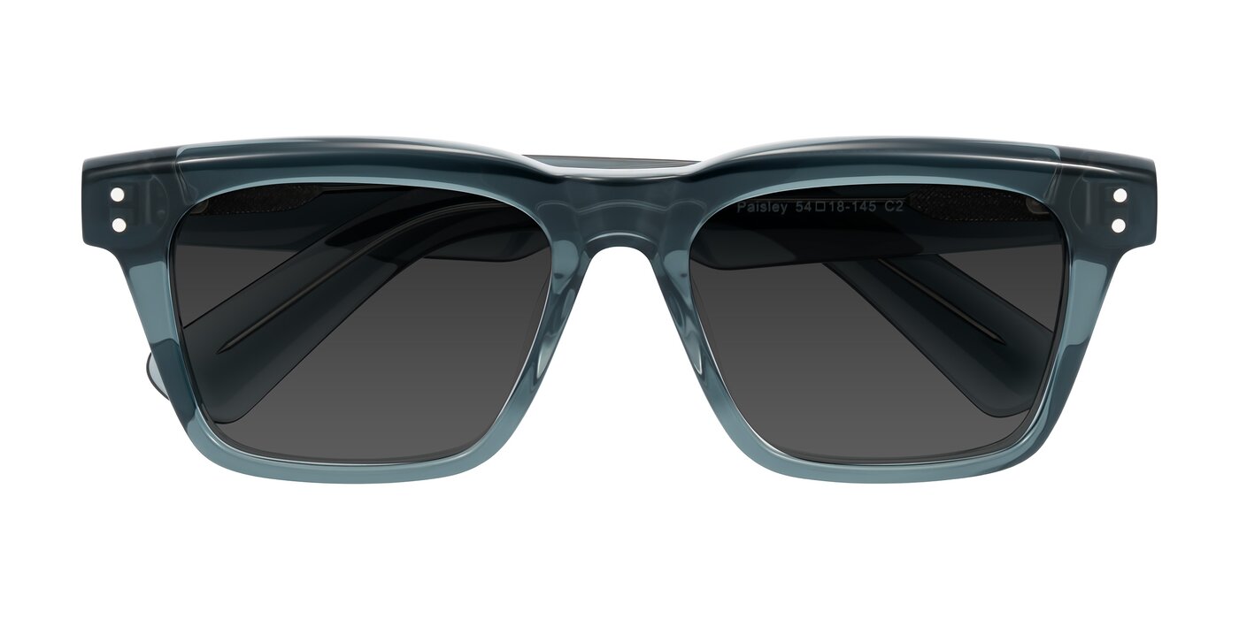 Paisley - Translucent Gray Tinted Sunglasses