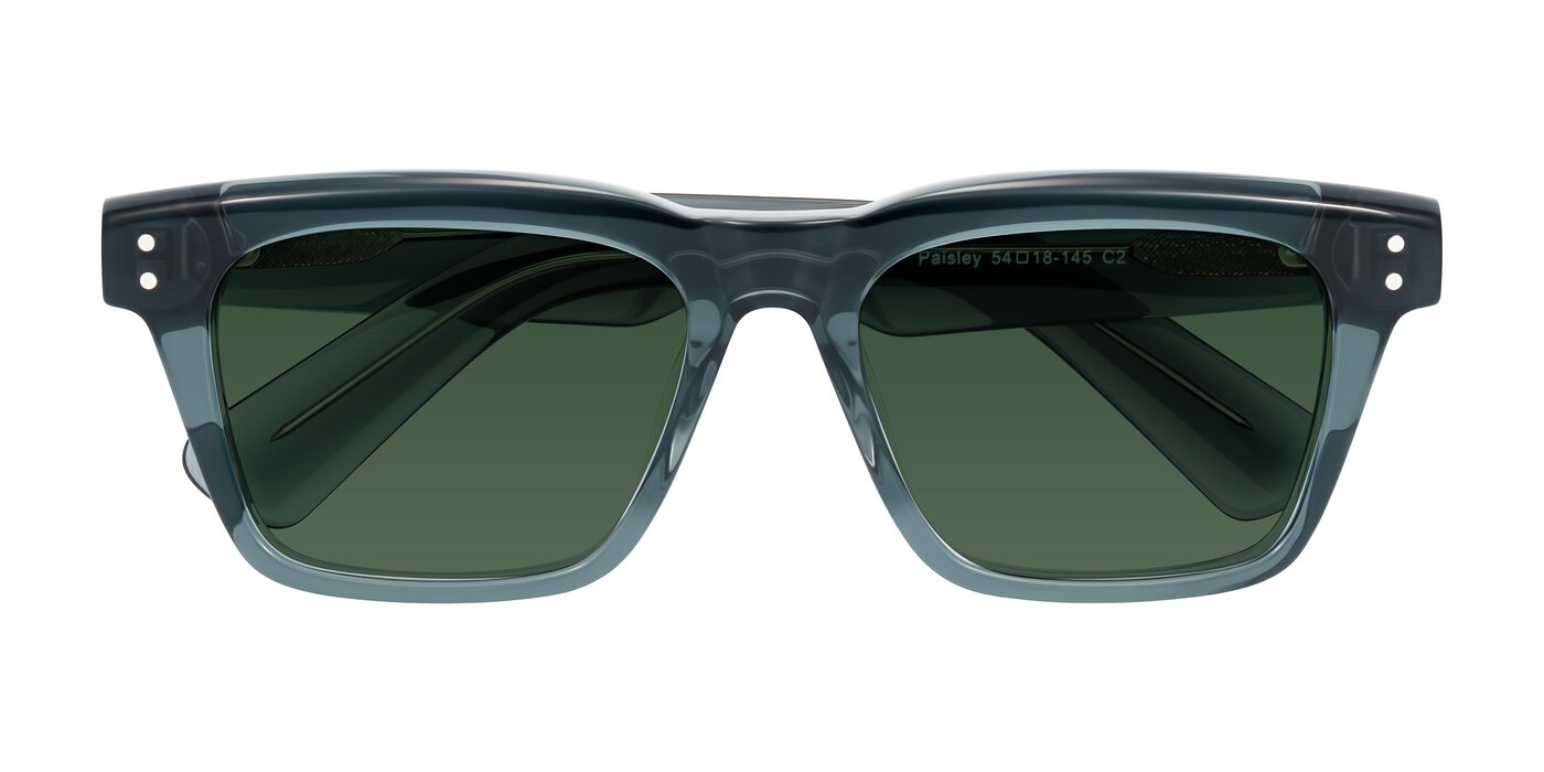 Paisley - Translucent Gray Tinted Sunglasses