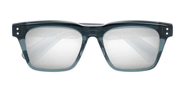 Front of Paisley in Translucent Gray