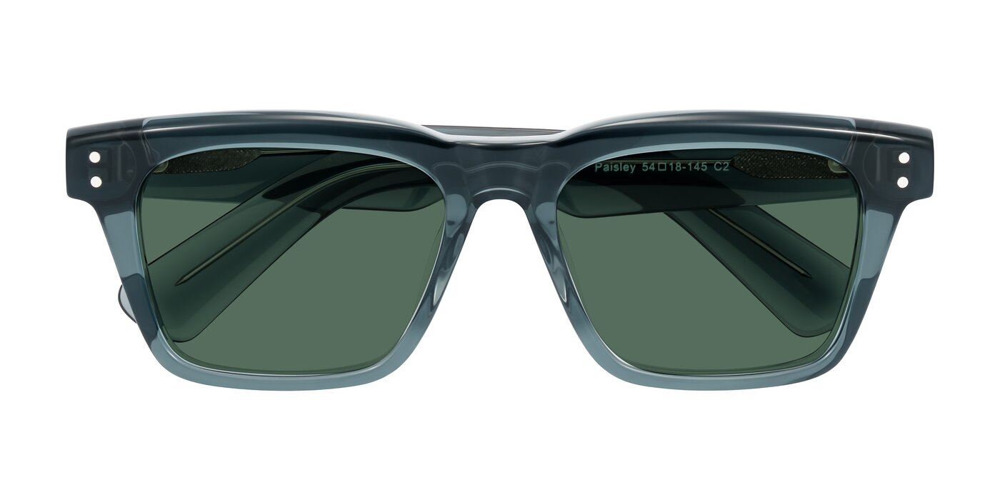 Paisley - Translucent Gray Polarized Sunglasses