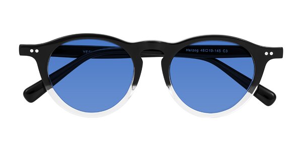 Front of Herzog in Black/Clear