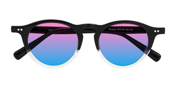 Front of Herzog in Black/Clear