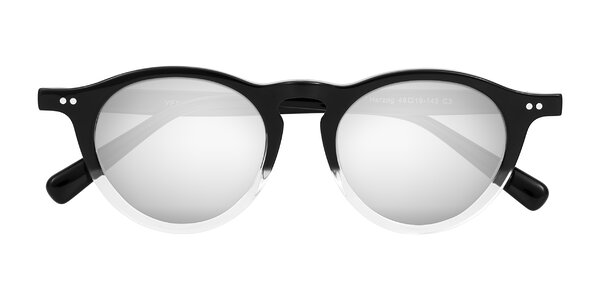 Front of Herzog in Black/Clear