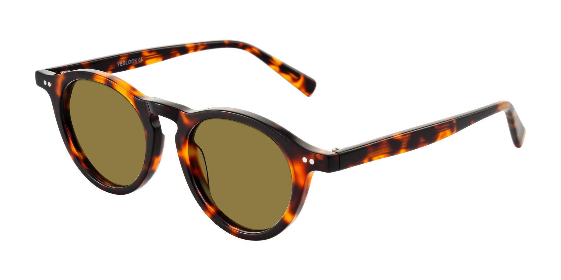 Angle of Herzog in Tortoise with Brown Polarized Lenses