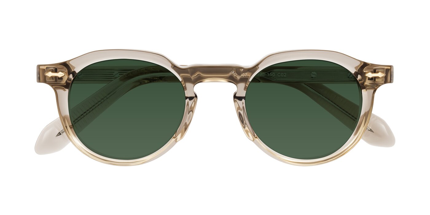 Lachard - Transparent Brown Tinted Sunglasses