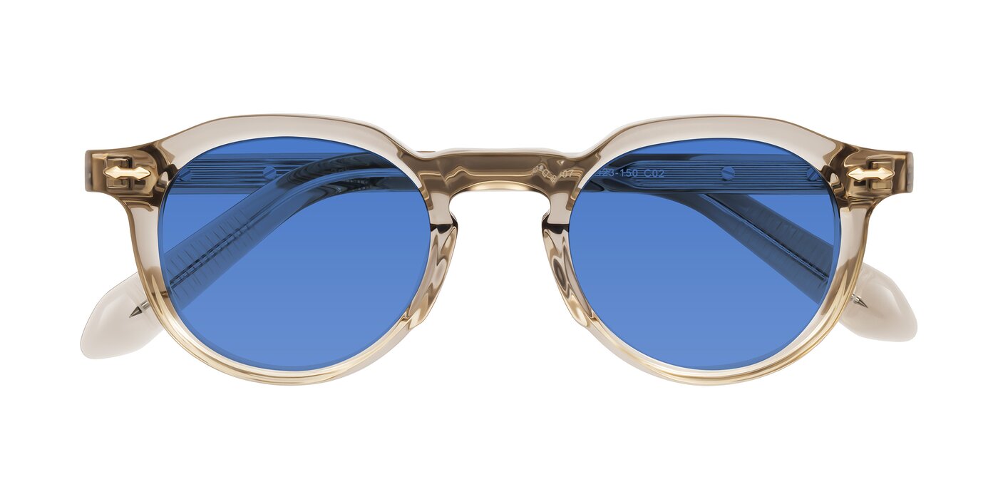 Lachard - Transparent Brown Tinted Sunglasses