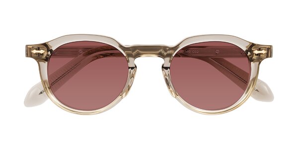 Front of Lachard in Transparent Brown