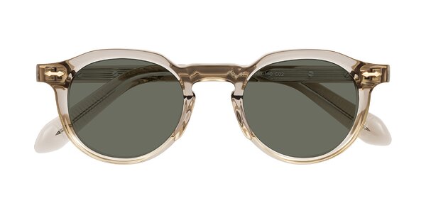Front of Lachard in Transparent Brown