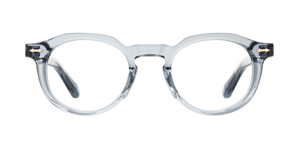 Lachard - Crystal Dusty Blue Eyeglasses