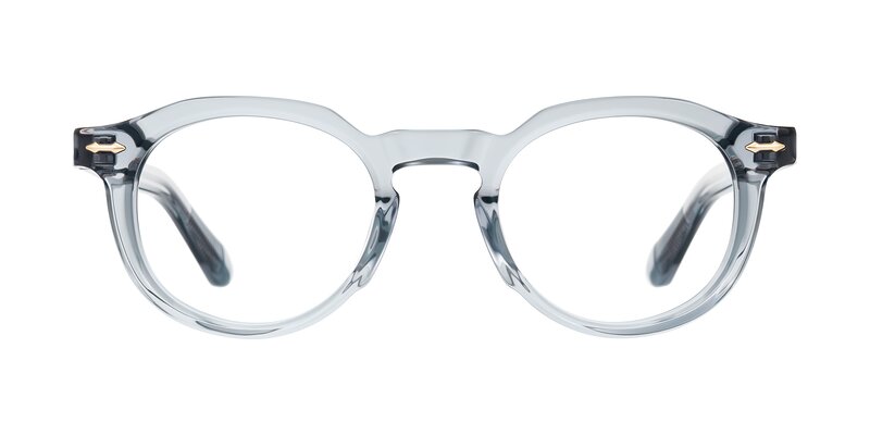 Lachard - Crystal Dusty Blue Eyeglasses