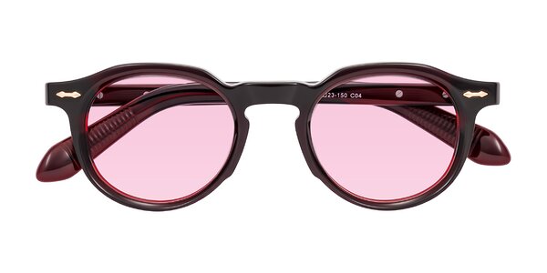 Front of Lachard in Dark Cherry