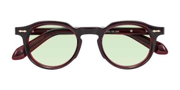 Front of Lachard in Dark Cherry