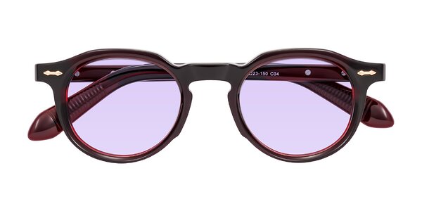 Front of Lachard in Dark Cherry