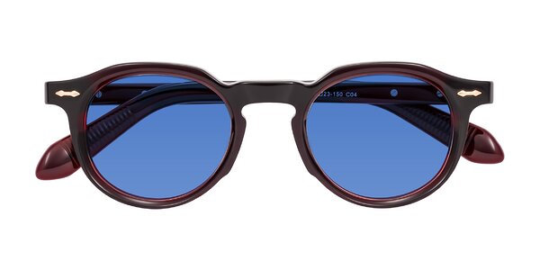 Front of Lachard in Dark Cherry