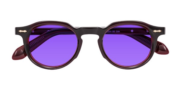 Front of Lachard in Dark Cherry