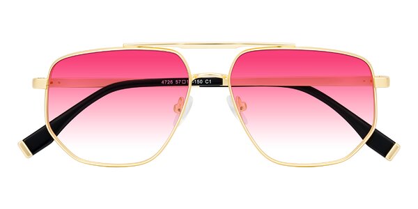 Front of Kailani in Gold/Matte Gold