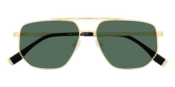 Front of Kailani in Gold/Matte Gold
