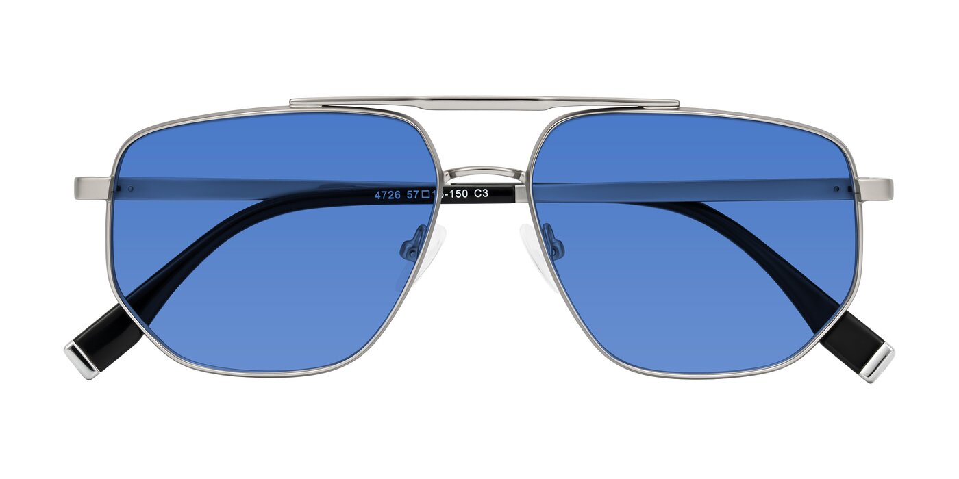 Kailani - Silver/Matte Silver Tinted Sunglasses