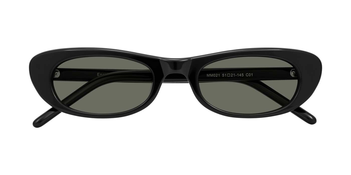 Enzio - Black Polarized Sunglasses