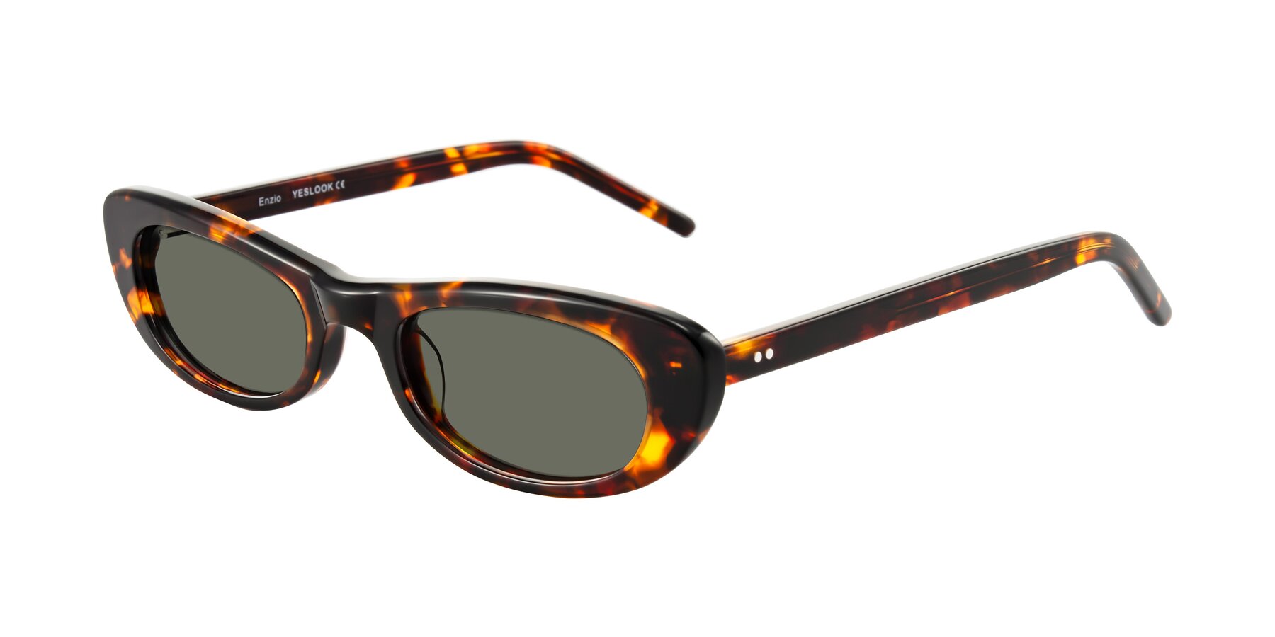 Angle of Enzio in Tortoise with Gray Polarized Lenses