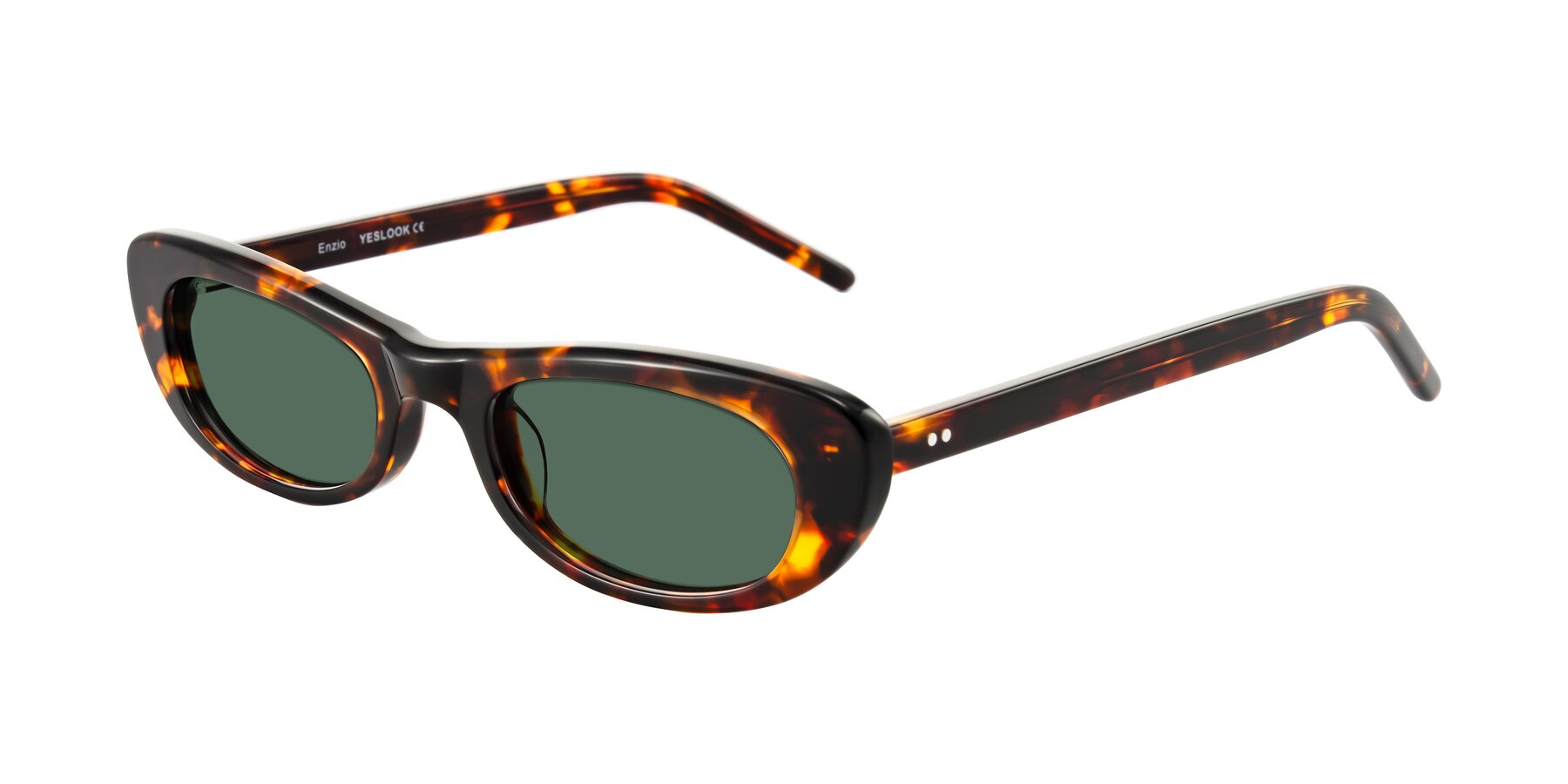 Angle of Enzio in Tortoise with Green Polarized Lenses
