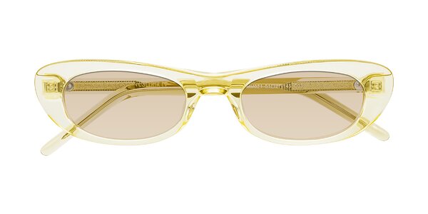 Front of Enzio in Lime Crystal
