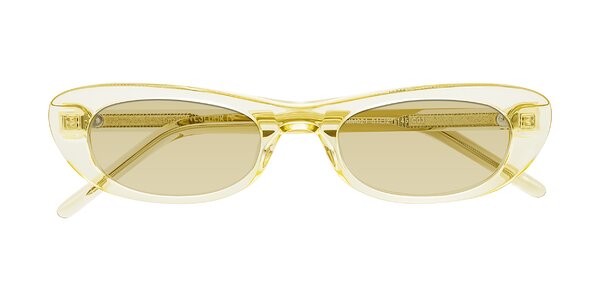 Front of Enzio in Lime Crystal