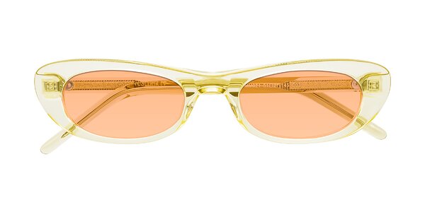 Front of Enzio in Lime Crystal