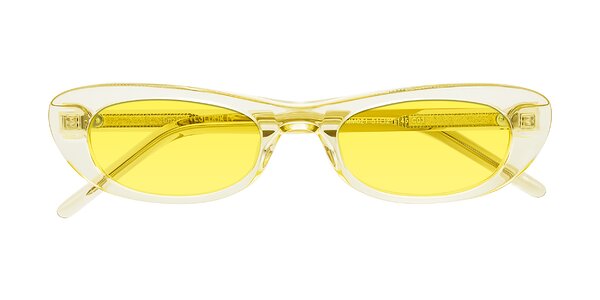 Front of Enzio in Lime Crystal