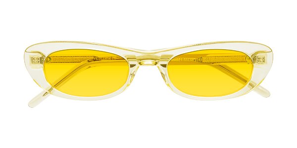 Front of Enzio in Lime Crystal