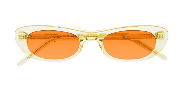 Front of Enzio in Lime Crystal