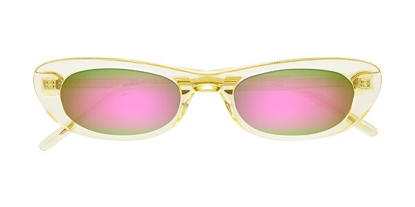 Front of Enzio in Lime Crystal