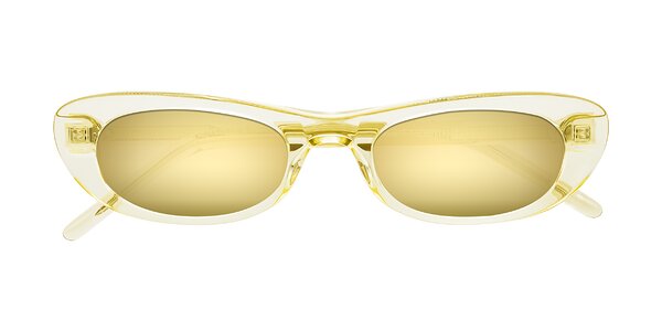 Front of Enzio in Lime Crystal