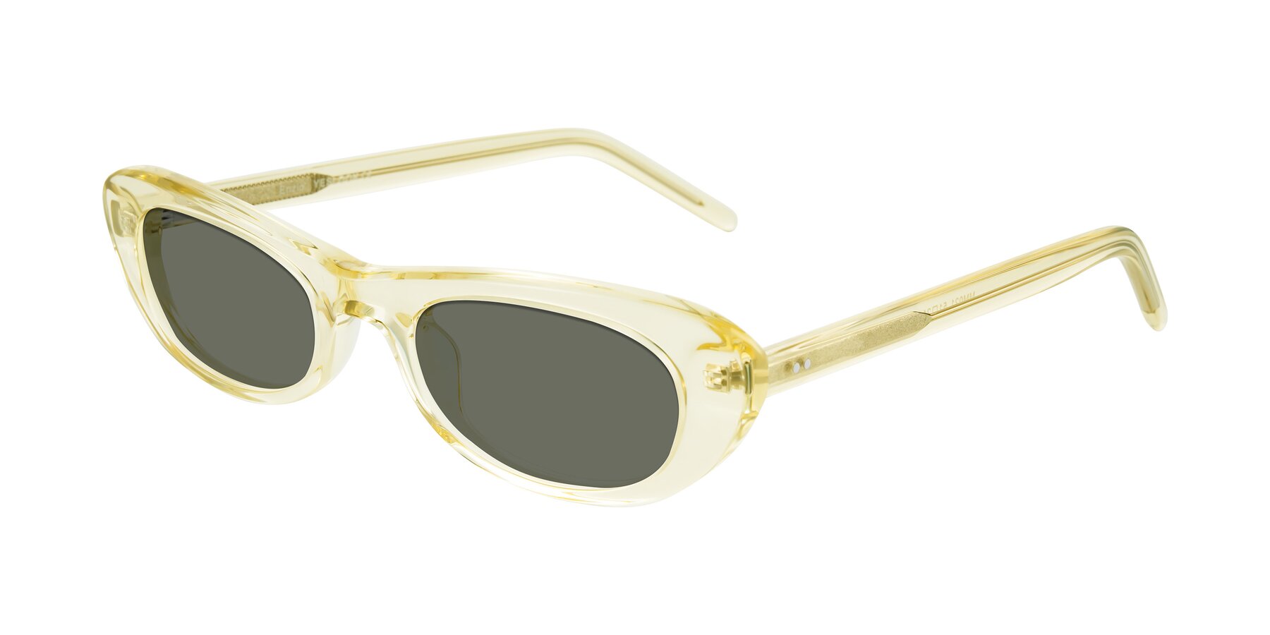 Angle of Enzio in Lime Crystal with Gray Polarized Lenses