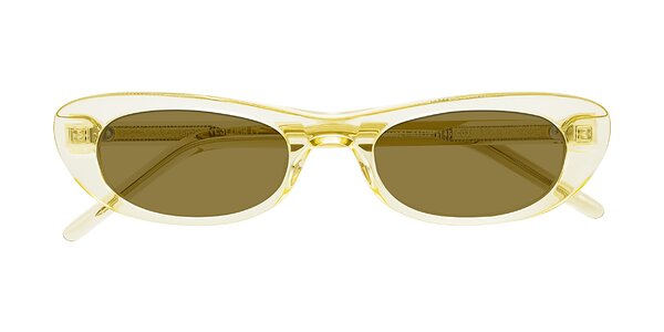 Front of Enzio in Lime Crystal
