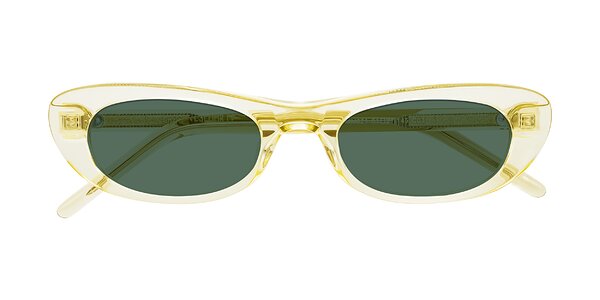 Front of Enzio in Lime Crystal