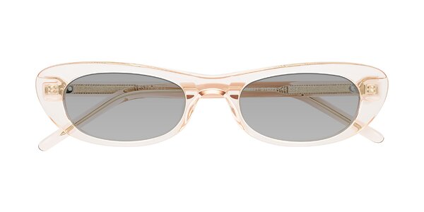 Front of Enzio in Rose Crystal