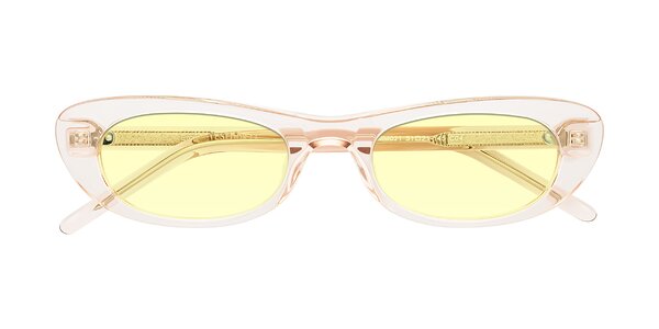 Front of Enzio in Rose Crystal