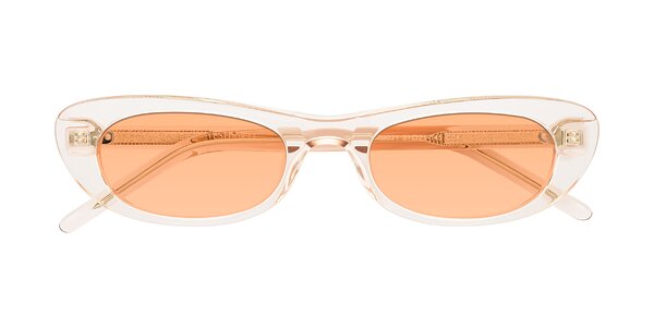 Front of Enzio in Rose Crystal