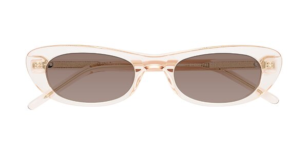 Front of Enzio in Rose Crystal