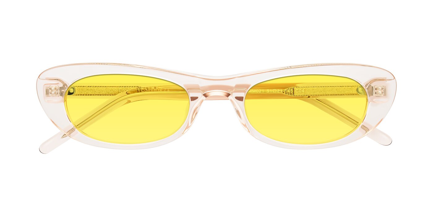 Enzio - Rose Crystal Tinted Sunglasses